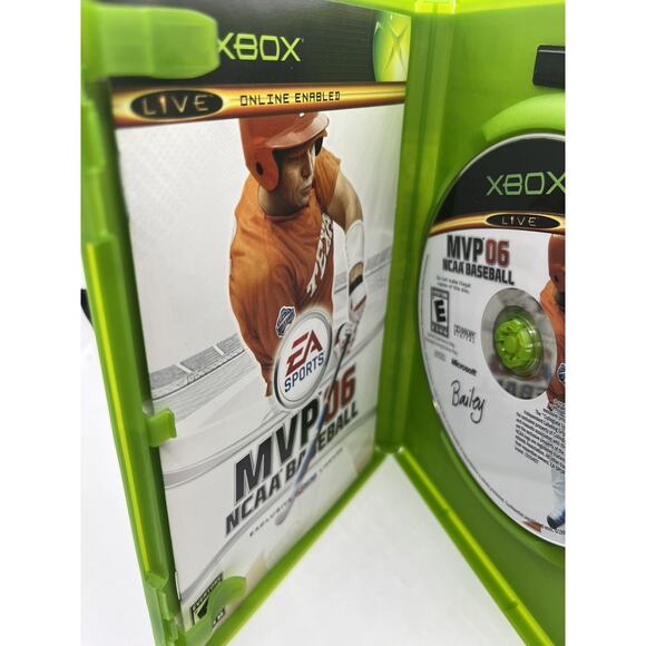 MVP 06 NCAA Baseball (Microsoft Xbox, 2006) CIB Complete Tested - Picture 6 of 15